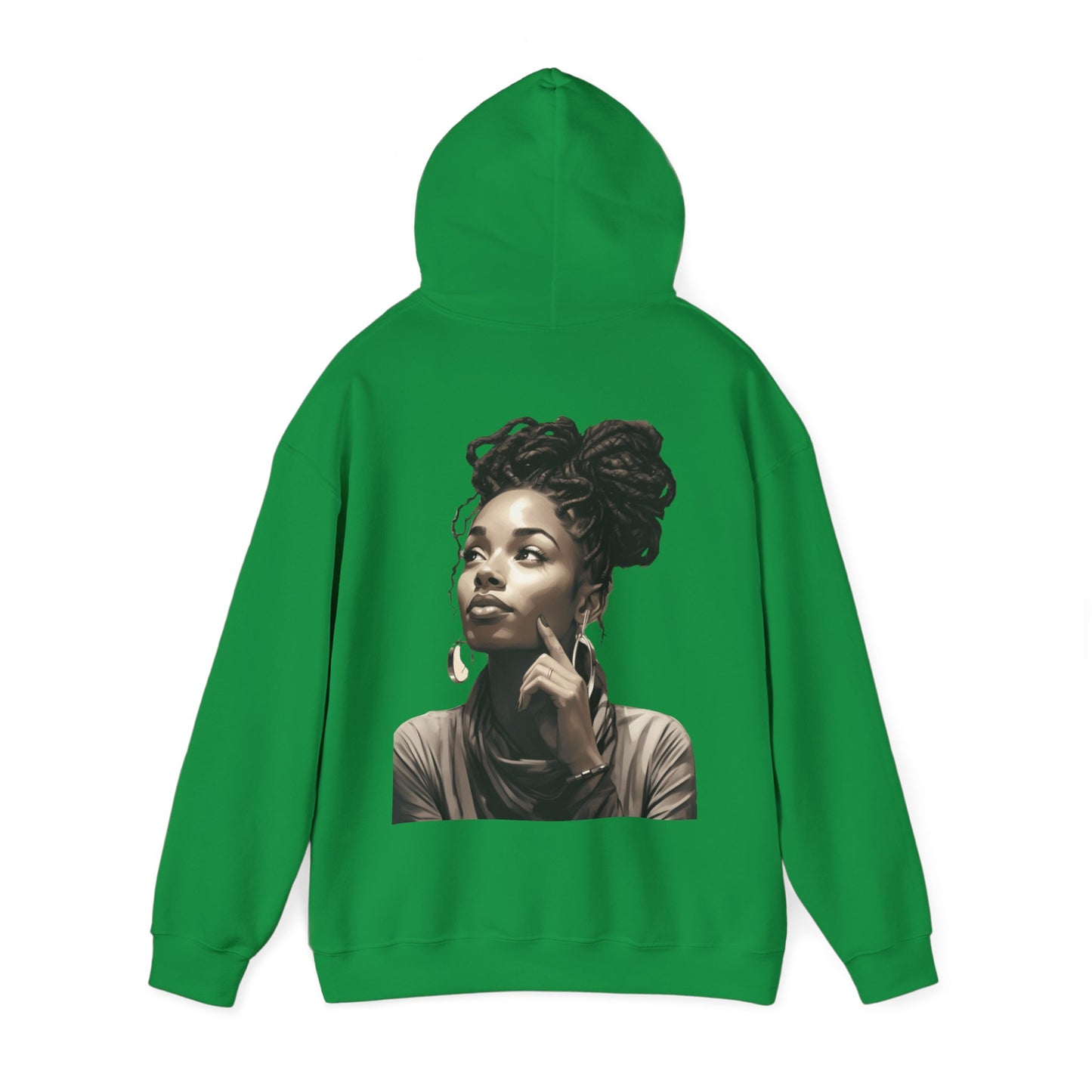 A Woman's Thoughts| Inspirational Woman| Unisex Heavy Blend™ Hooded Sweatshirt
