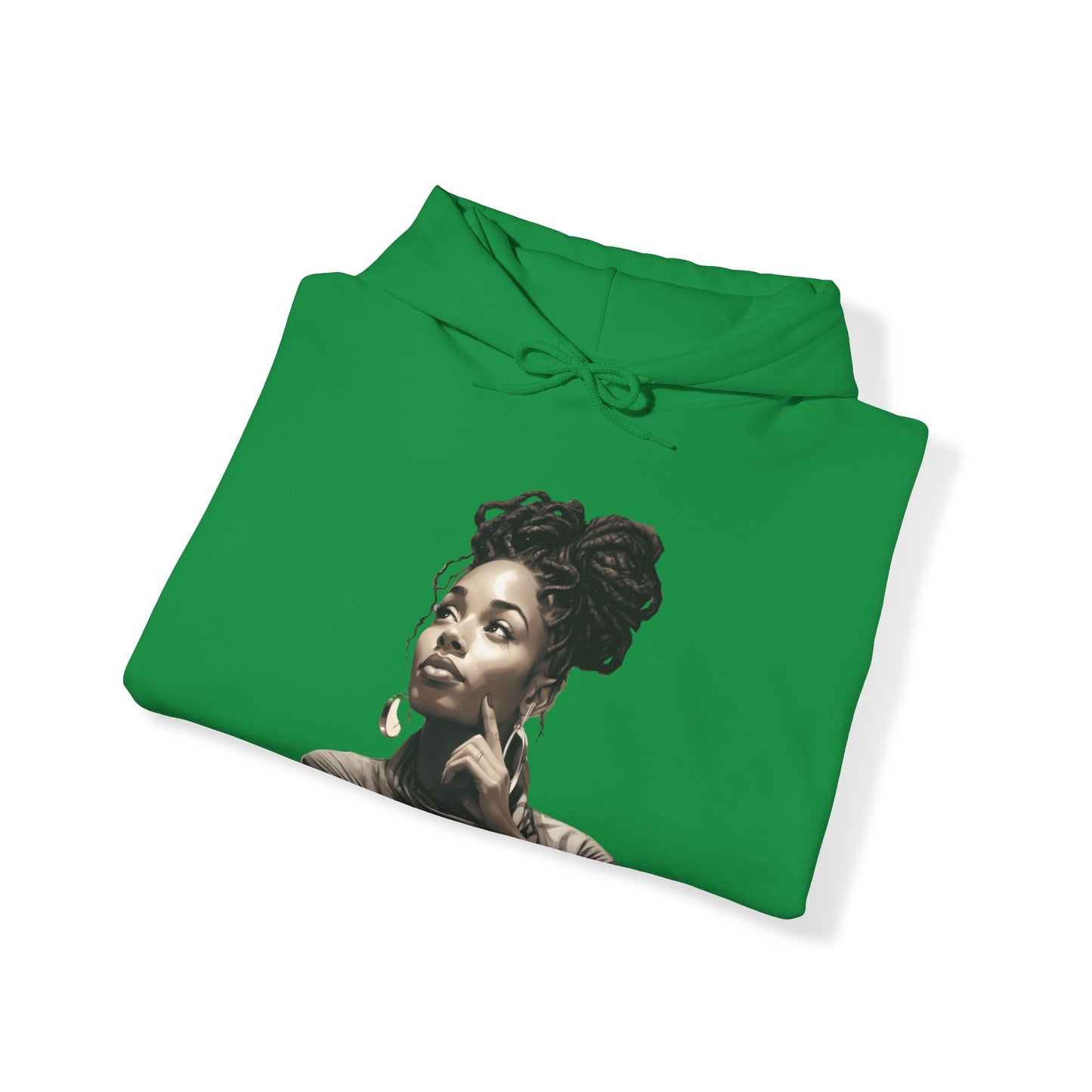 A Woman's Thoughts| Inspirational Woman| Unisex Heavy Blend™ Hooded Sweatshirt