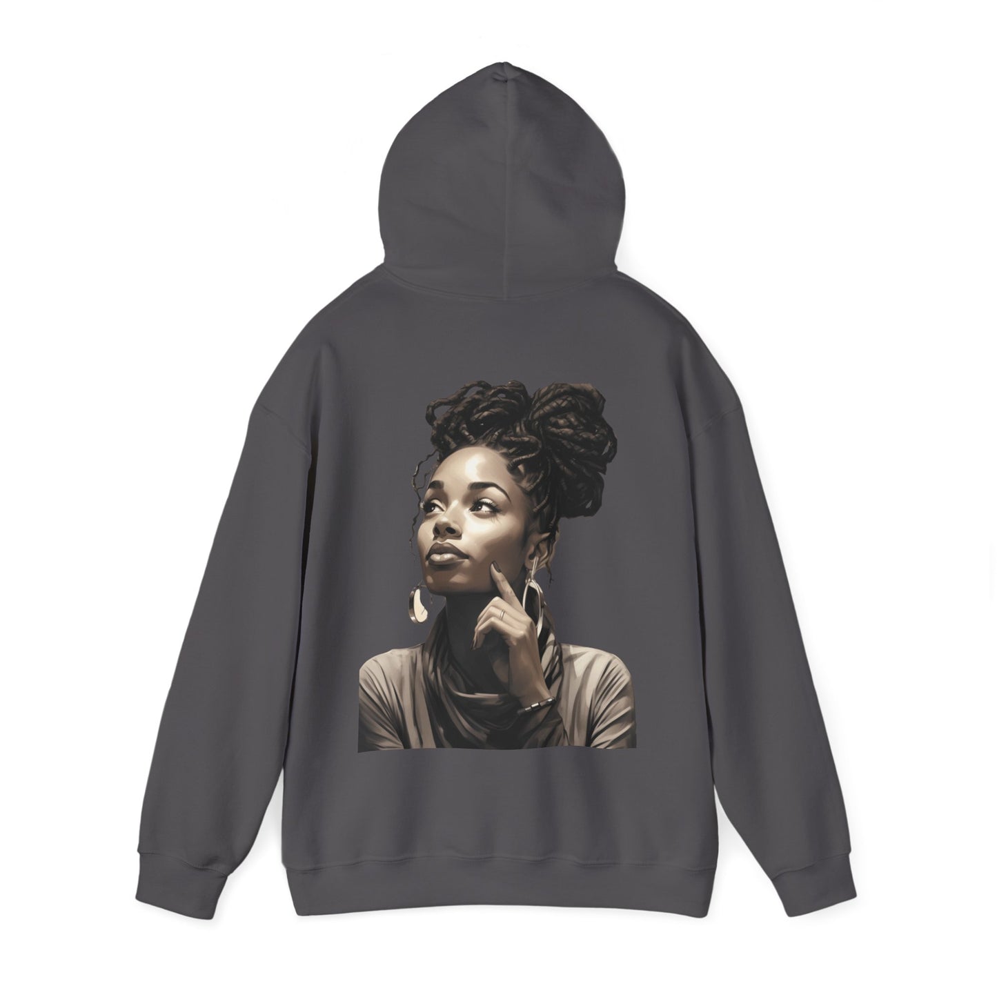A Woman's Thoughts| Inspirational Woman| Unisex Heavy Blend™ Hooded Sweatshirt