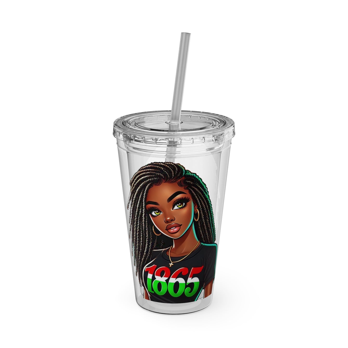 Juneteenth 1865 Tumbler with Straw