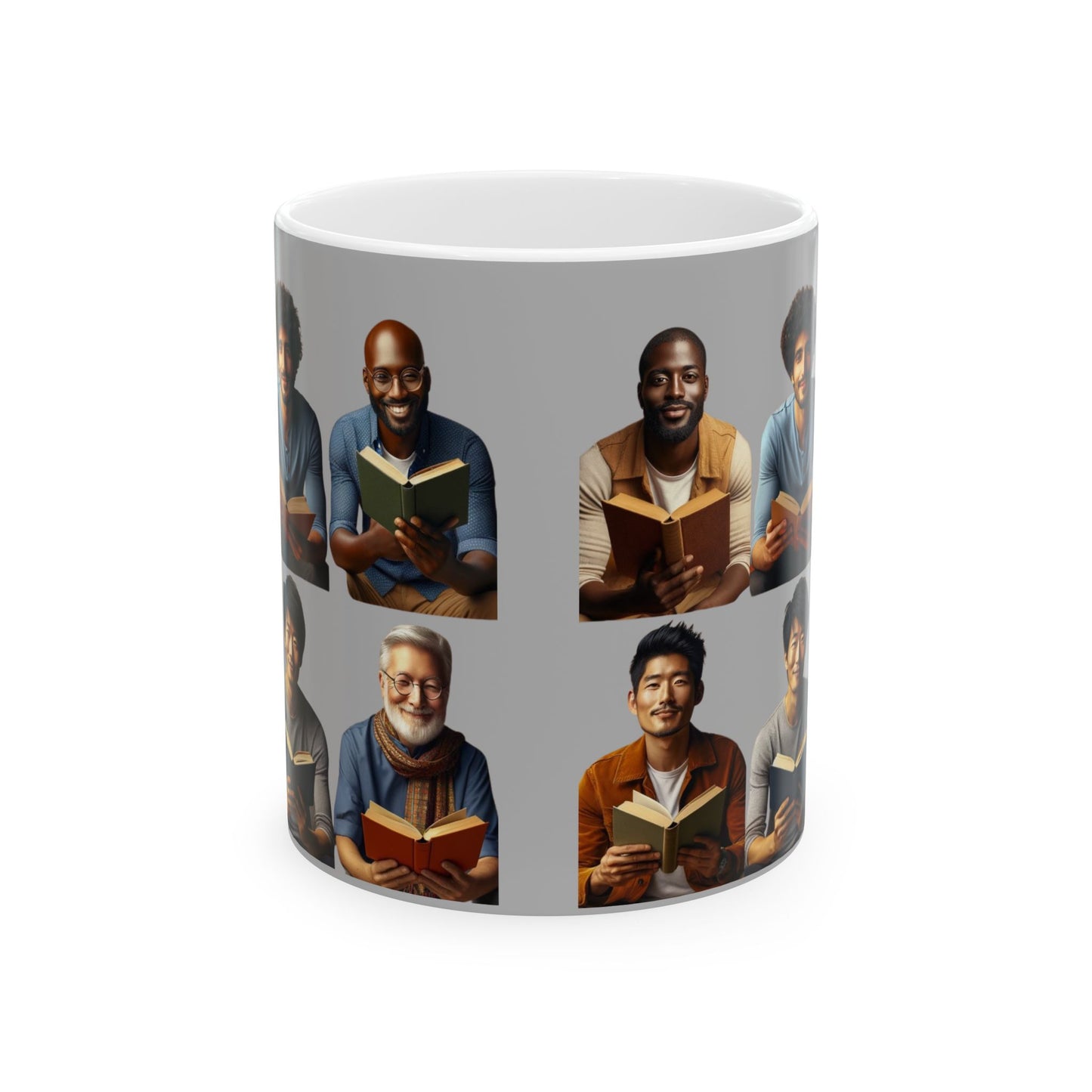 Literary Friends Ceramic Mug - Perfect for Book Lovers