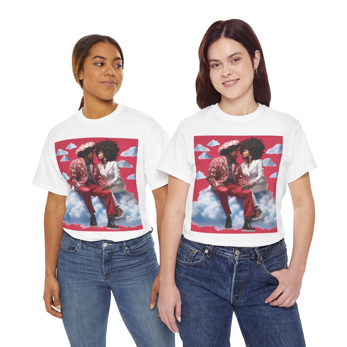 Iconic Luv| Couples| Unisex Heavy Cotton Tee