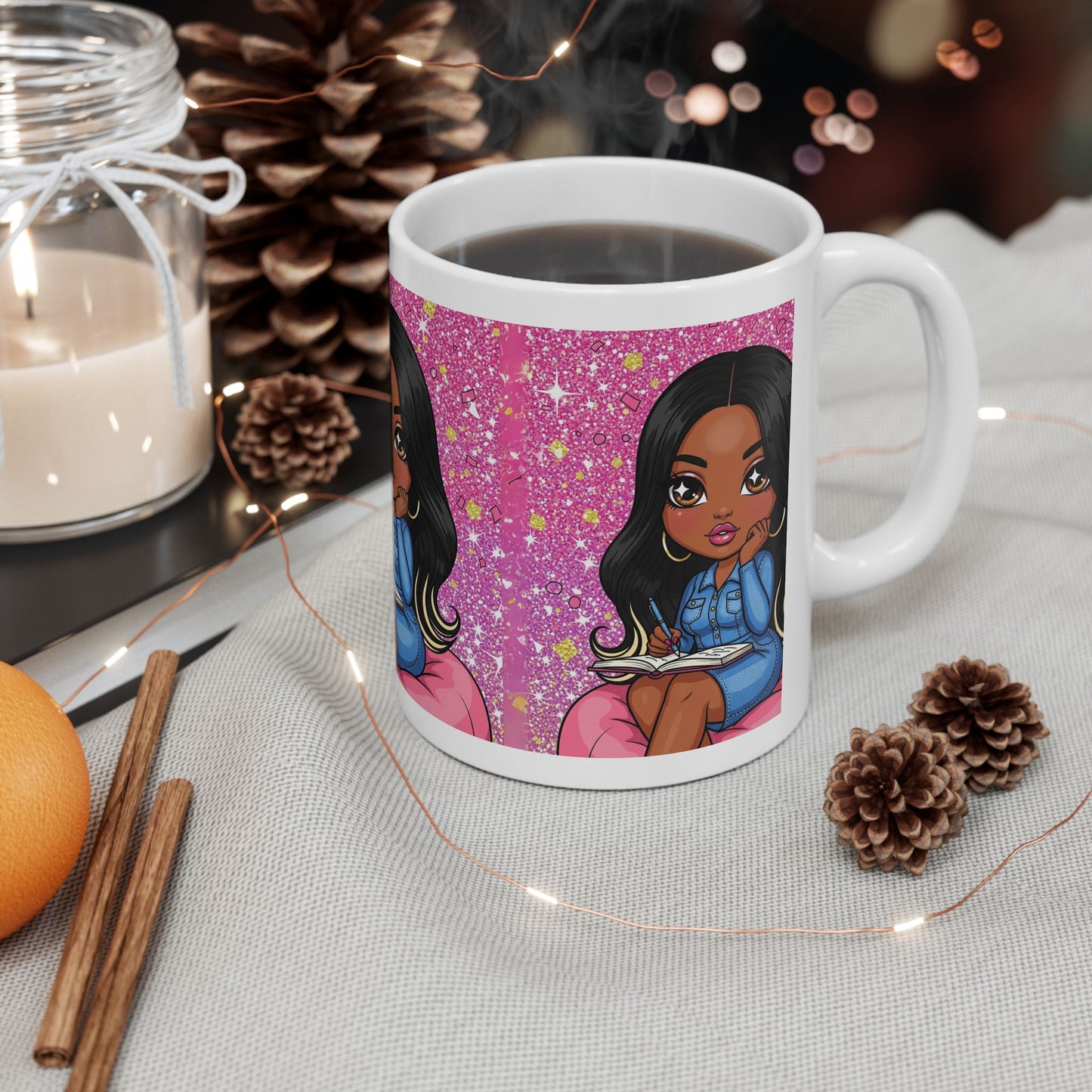 Mrs. Lady Read Ceramic Mug – Book Lover Coffee Cup for Writers, Readers & Authors | Cozy Reading Gift for Bookworms & Coffee Lovers