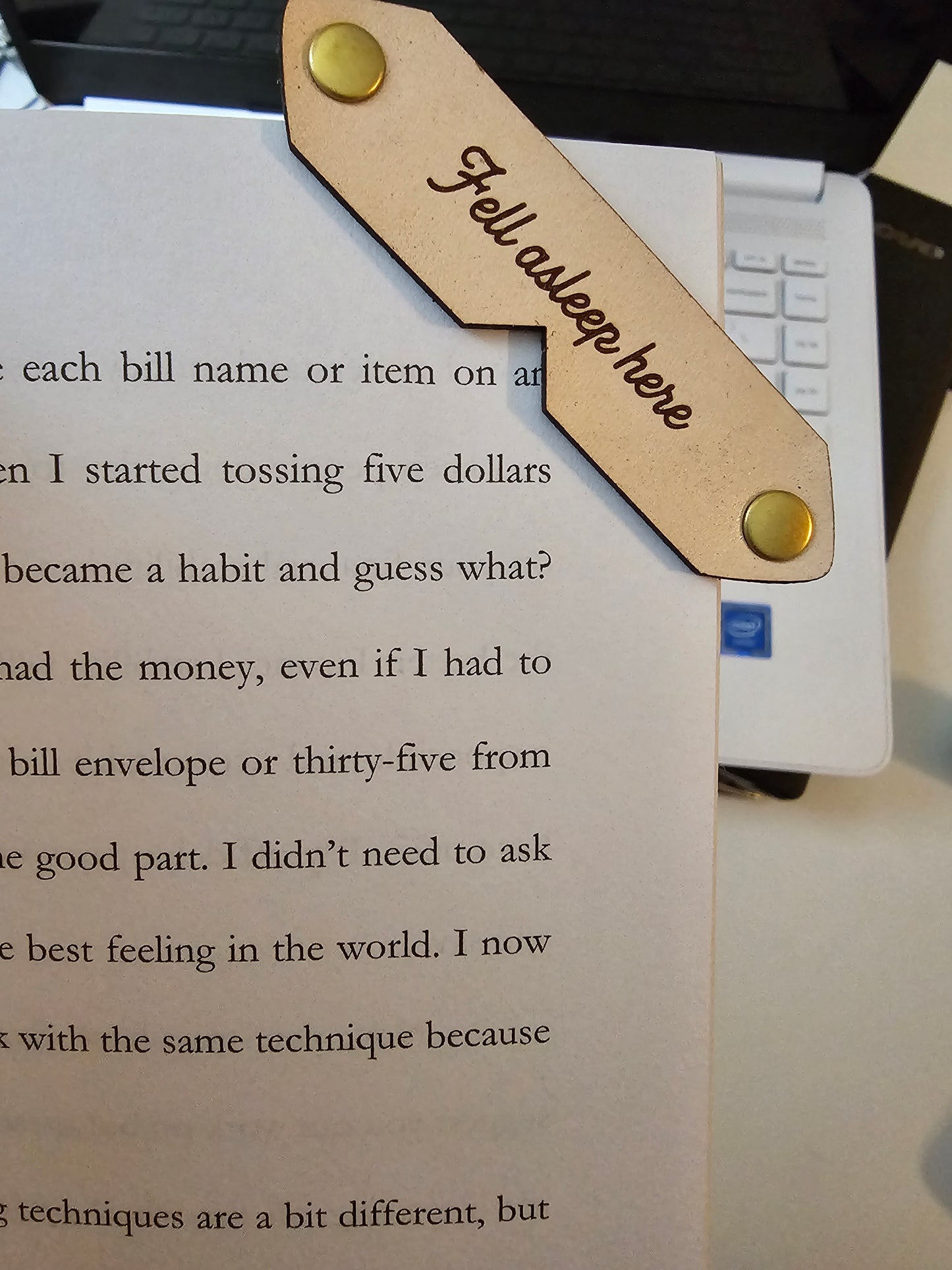 Literary Edge: Corner Page Companion (leather)