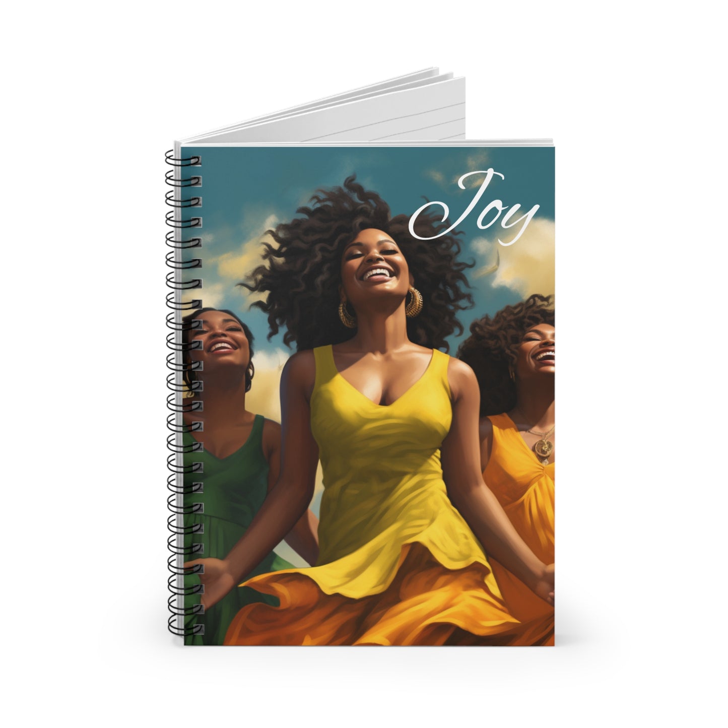 Radiant Harmony | Joy| Spiral Notebook