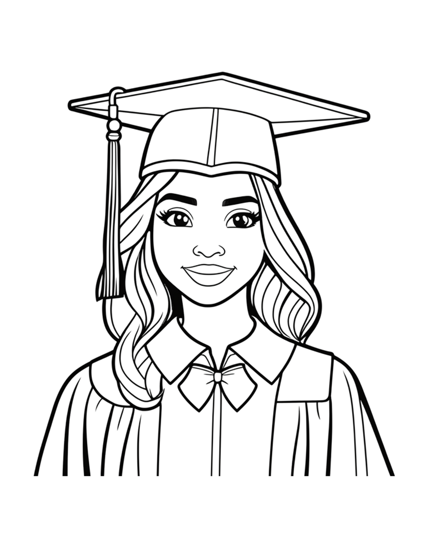 The Tassel Was Worth the Hassle - Coloring Book