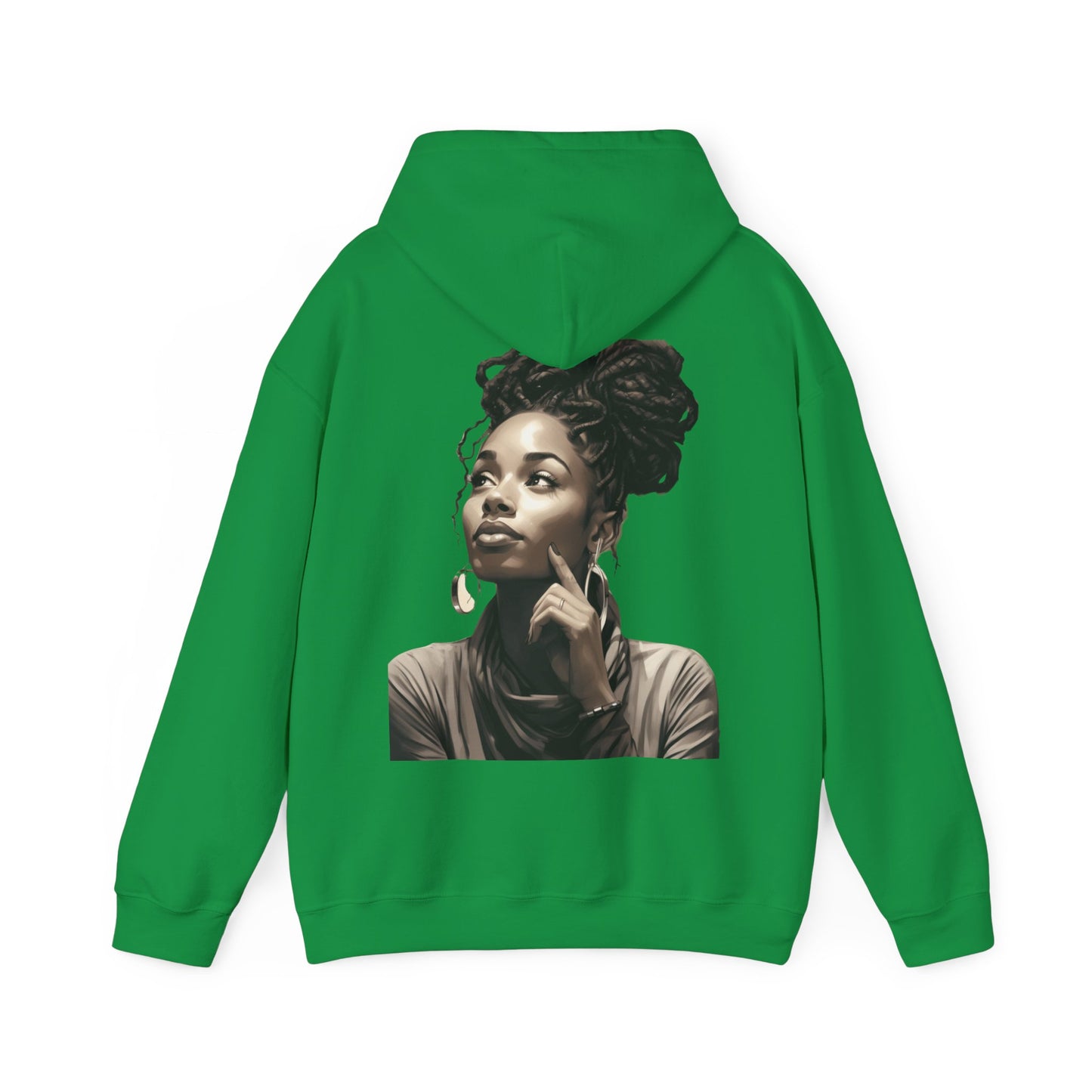 A Woman's Thoughts| Inspirational Woman| Unisex Heavy Blend™ Hooded Sweatshirt