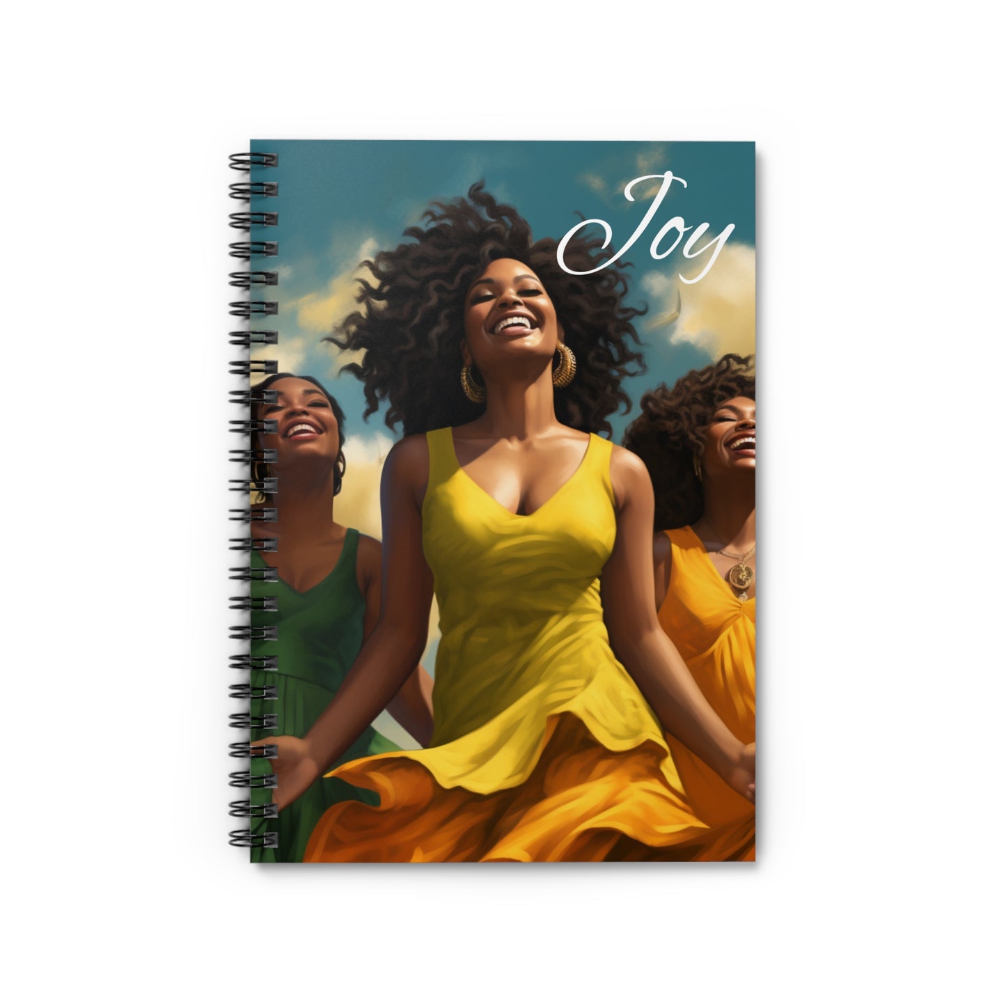 Radiant Harmony | Joy| Spiral Notebook