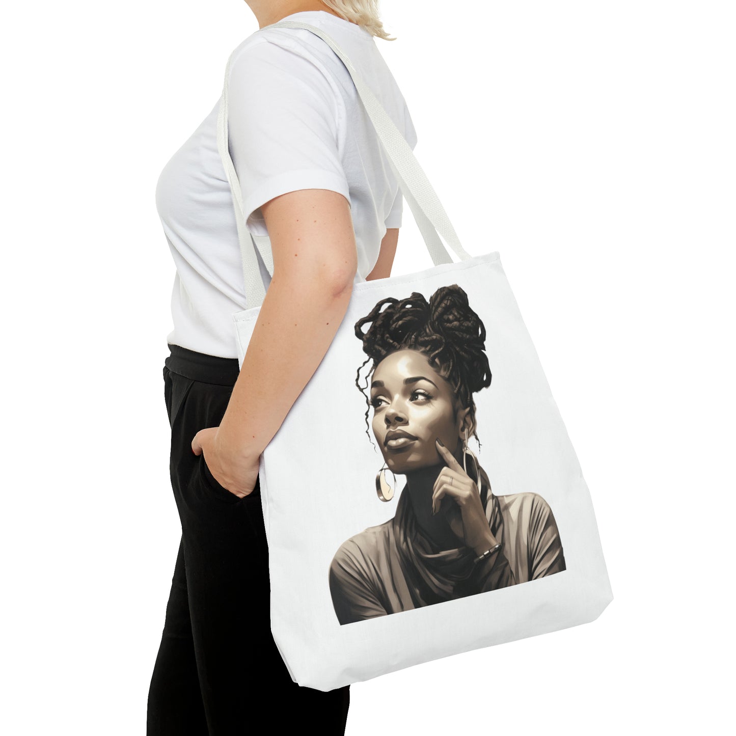 A Woman's Thoughts| Personal Expression | Tote Bag