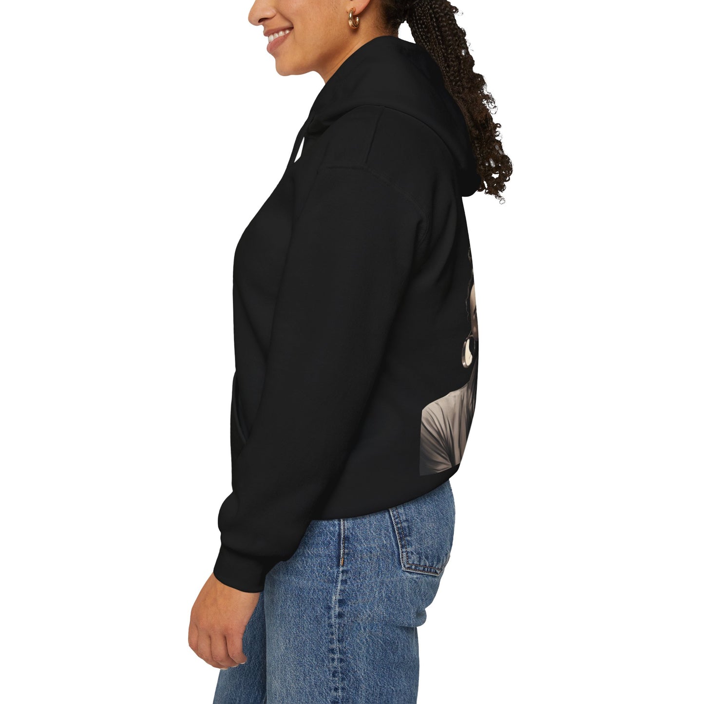 A Woman's Thoughts| Inspirational Woman| Unisex Heavy Blend™ Hooded Sweatshirt