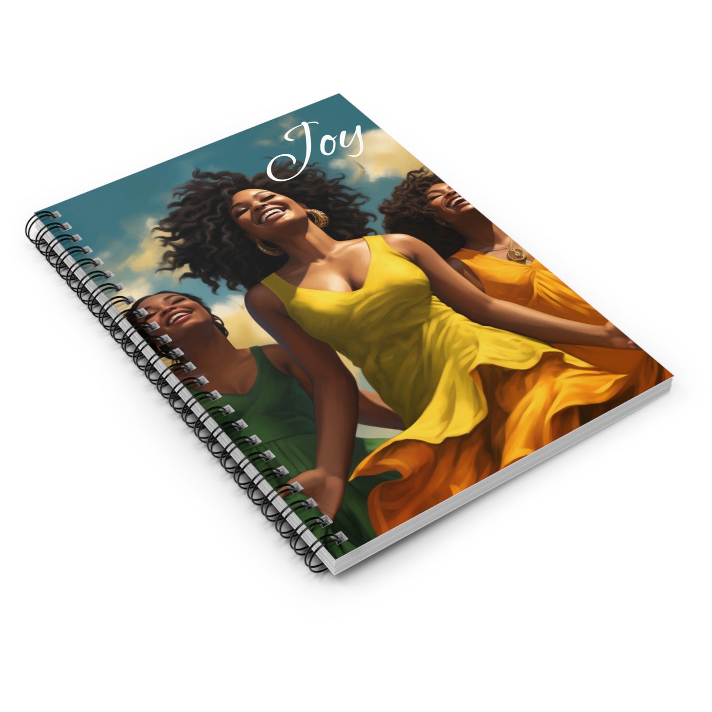 Radiant Harmony | Joy| Spiral Notebook