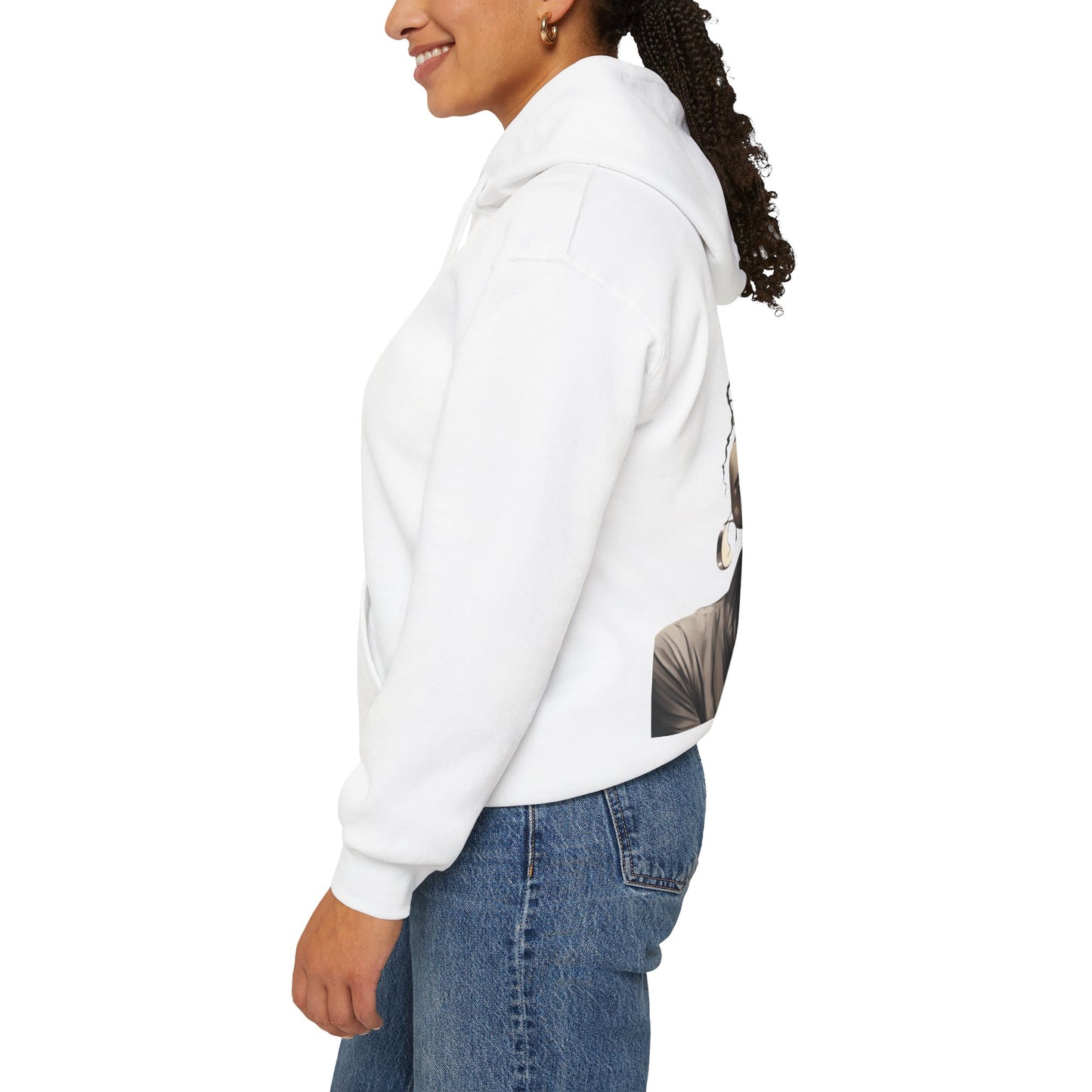A Woman's Thoughts| Inspirational Woman| Unisex Heavy Blend™ Hooded Sweatshirt