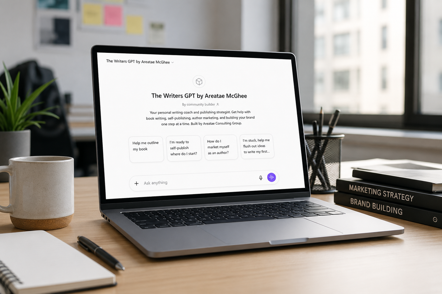 The Writers GPT — Your AI Writing Coach & Publishing Strategist