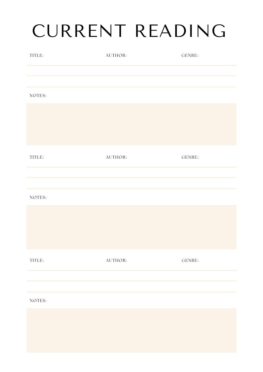Ultimate Men's Reading Journal