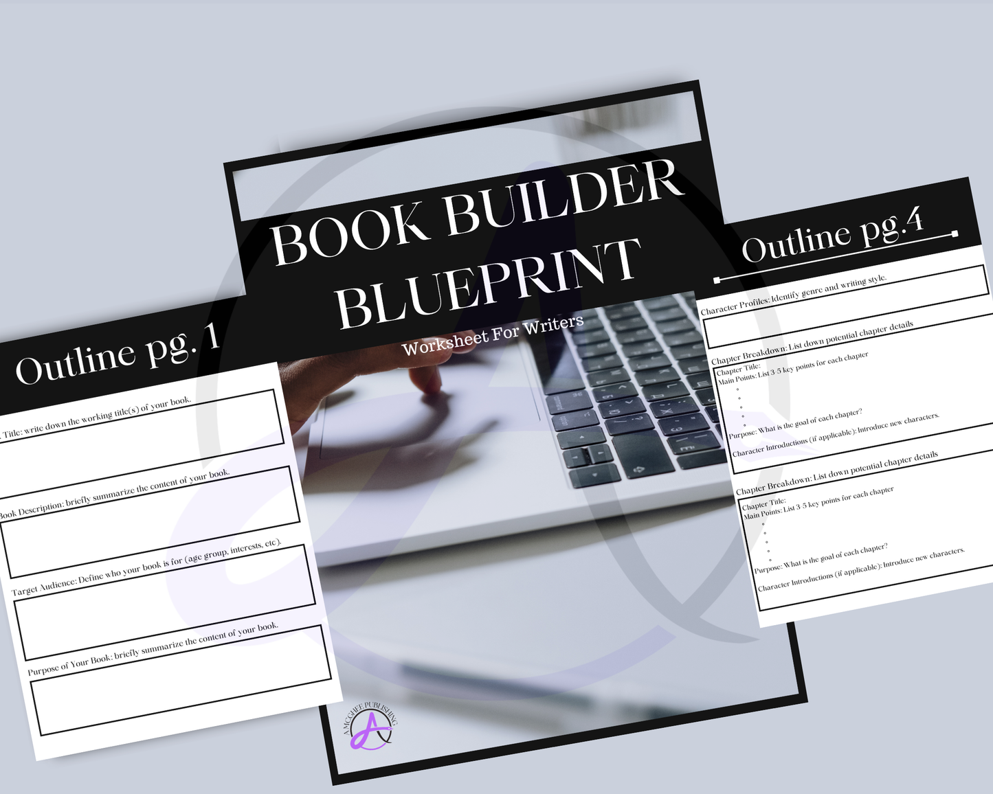 Book Builder Blueprint- Worksheet For Writers
