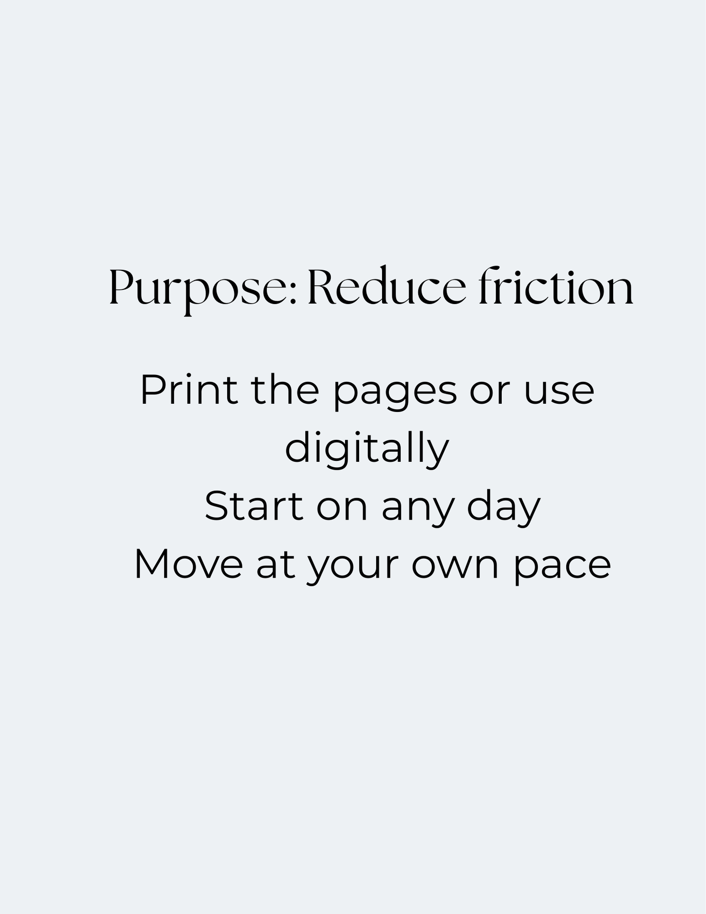 The Clarity and Focus System