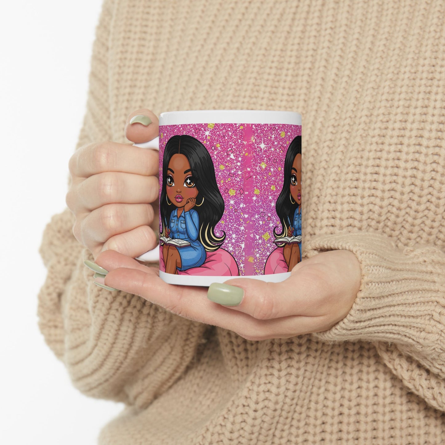 Mrs. Lady Read Ceramic Mug – Book Lover Coffee Cup for Writers, Readers & Authors | Cozy Reading Gift for Bookworms & Coffee Lovers