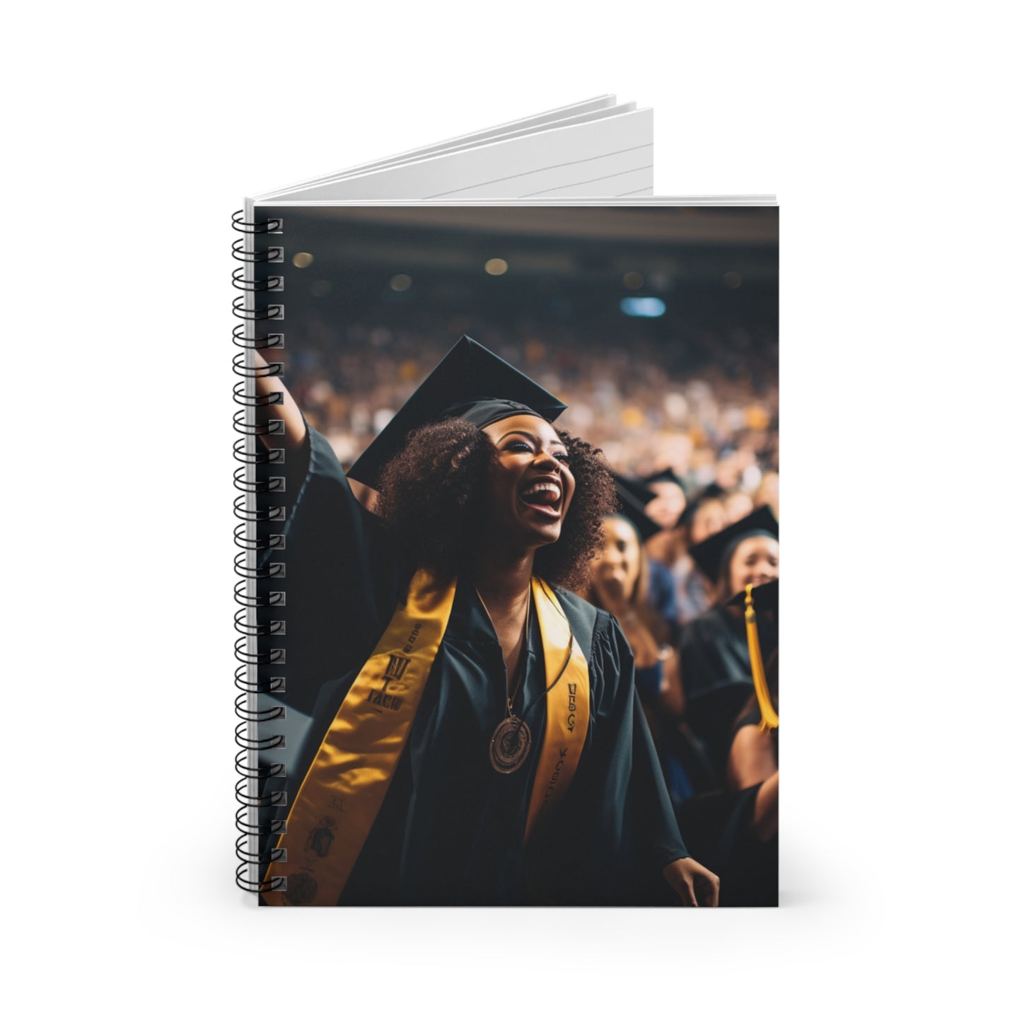 Joyful Graduation Spiral Notebook