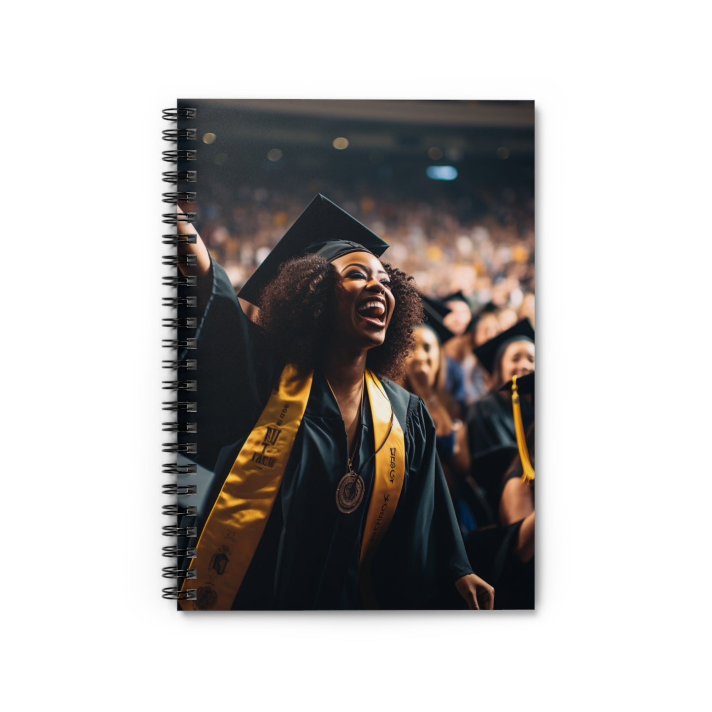 Joyful Graduation Spiral Notebook