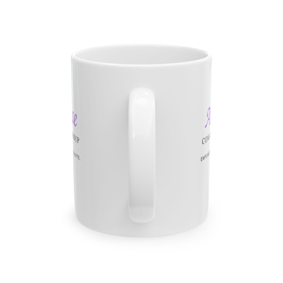 Areatae Consultanting Group Logo Ceramic Mug — Personalized Business Branding Coffee Cup (11oz, 15oz)