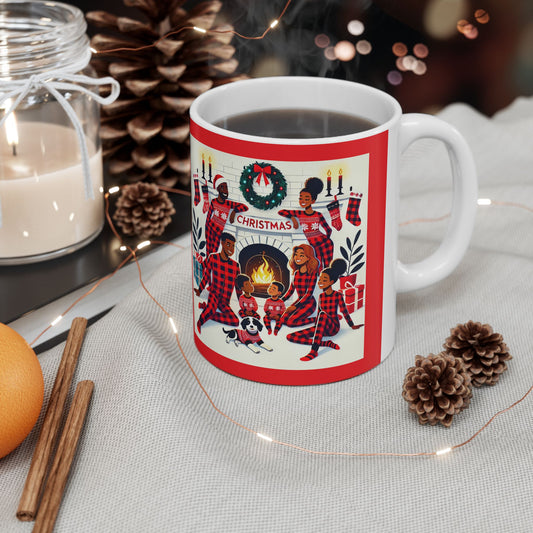 Festive Family Christmas Mug - Cozy Holiday Vibes| Unique Mugs