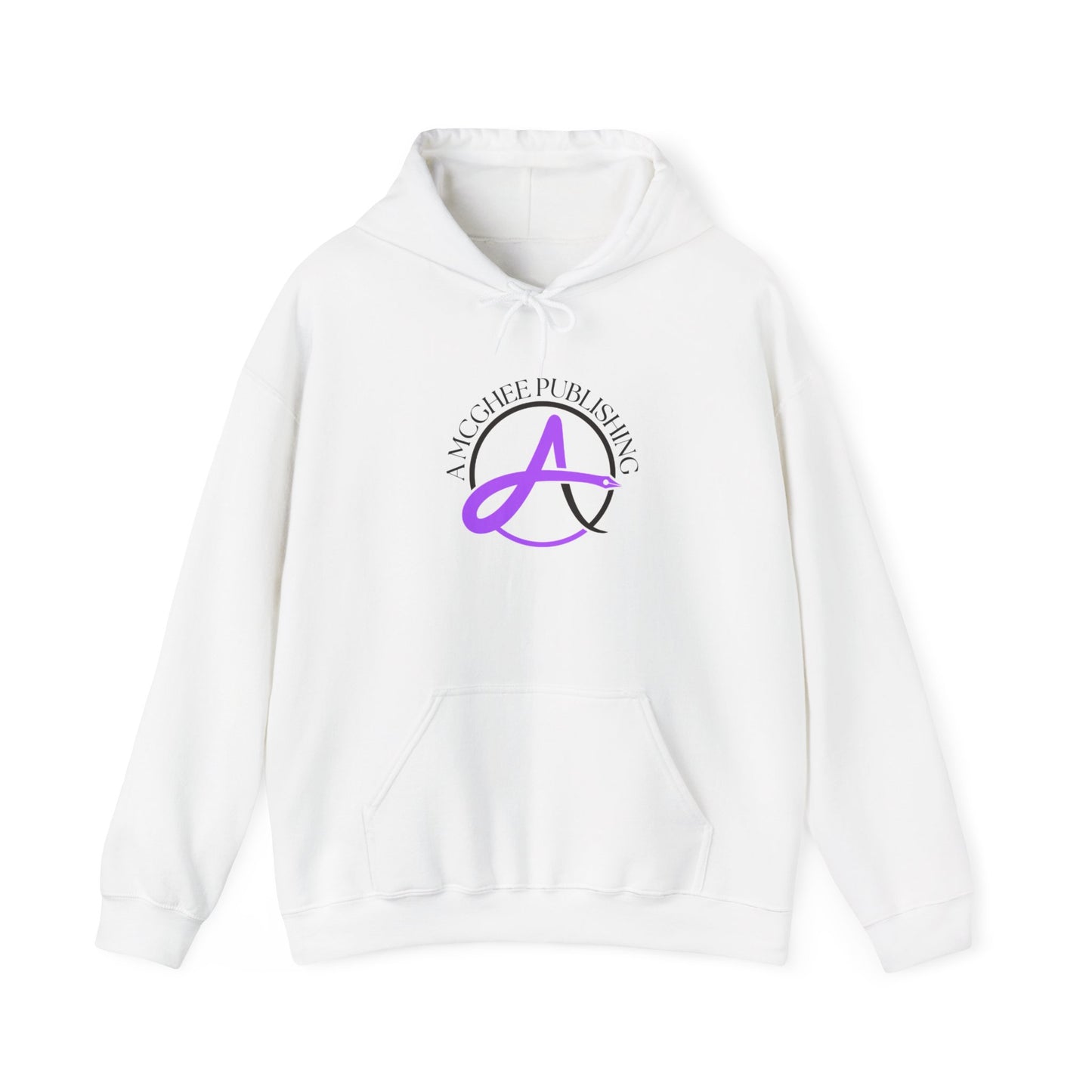 Hoodie — A McGhee Publishing Logo Pullover (White)