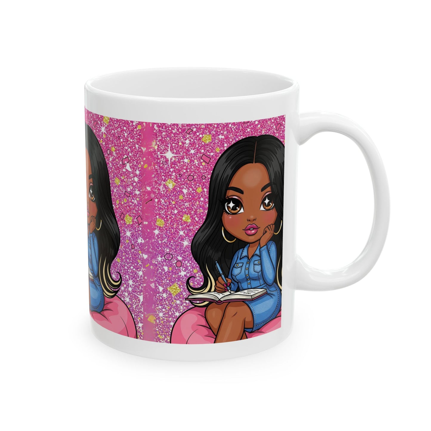 Mrs. Lady Read Ceramic Mug – Book Lover Coffee Cup for Writers, Readers & Authors | Cozy Reading Gift for Bookworms & Coffee Lovers