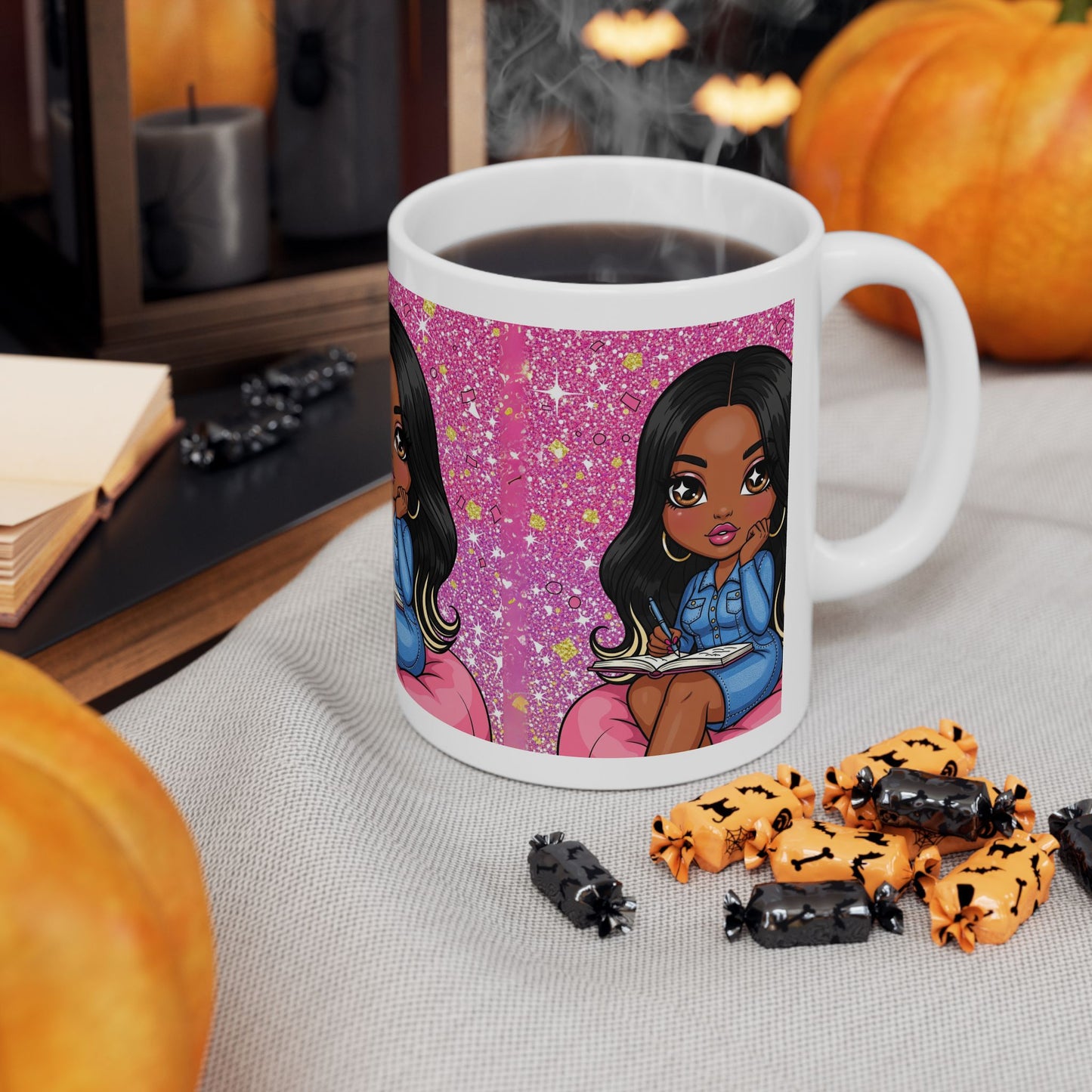 Mrs. Lady Read Ceramic Mug – Book Lover Coffee Cup for Writers, Readers & Authors | Cozy Reading Gift for Bookworms & Coffee Lovers