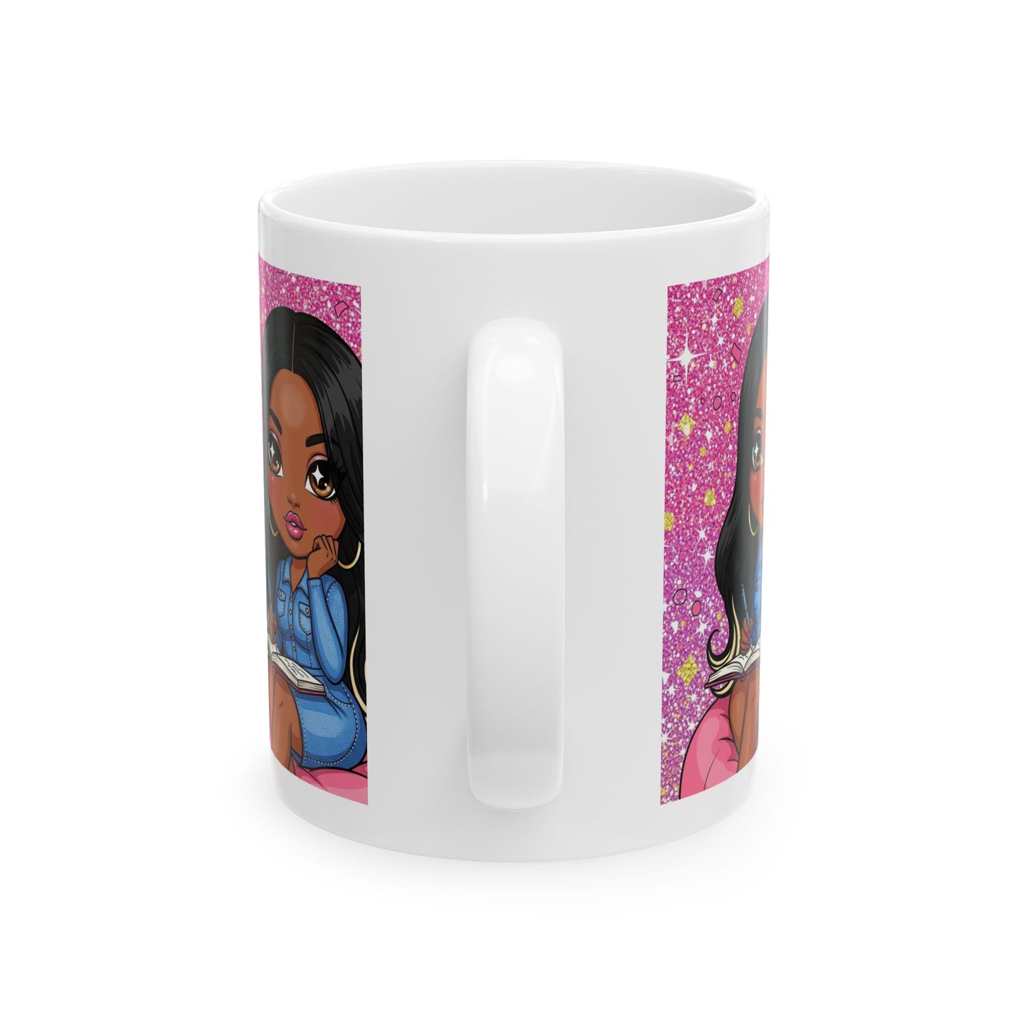 Mrs. Lady Read Ceramic Mug – Book Lover Coffee Cup for Writers, Readers & Authors | Cozy Reading Gift for Bookworms & Coffee Lovers
