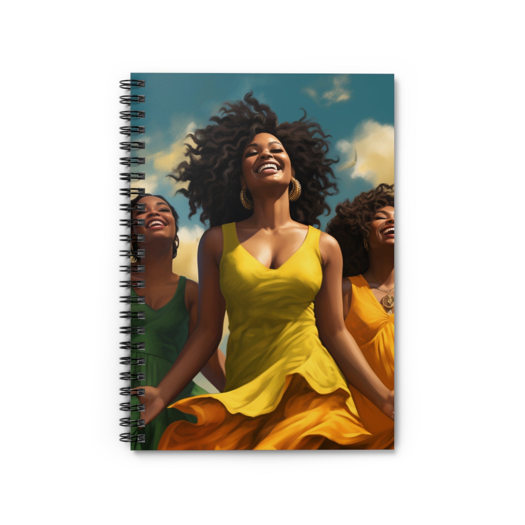 Radiant Harmony Spiral Notebook – INSPIRE 2B YOU