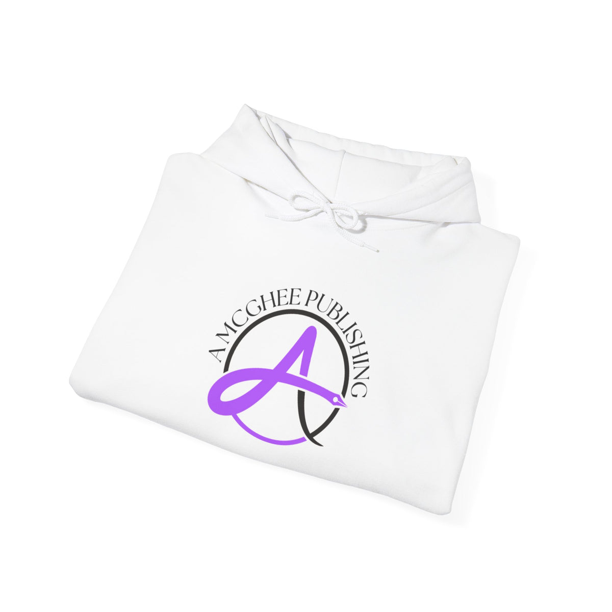 Hoodie — A McGhee Publishing Logo Pullover (White)