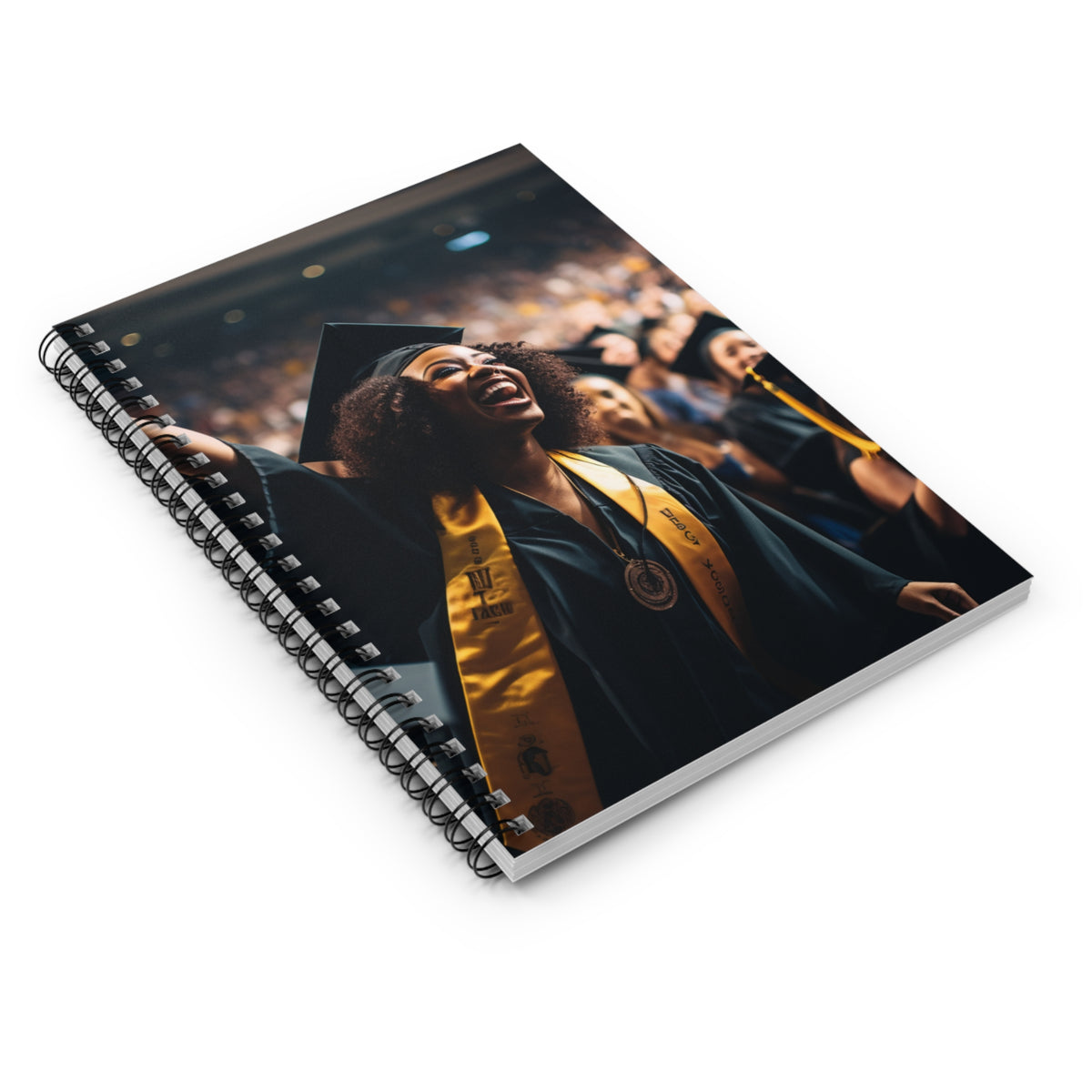 Graduation Scroll Notebook Joyful Graduation Spiral Notebook – INSPIRE 2B YOU