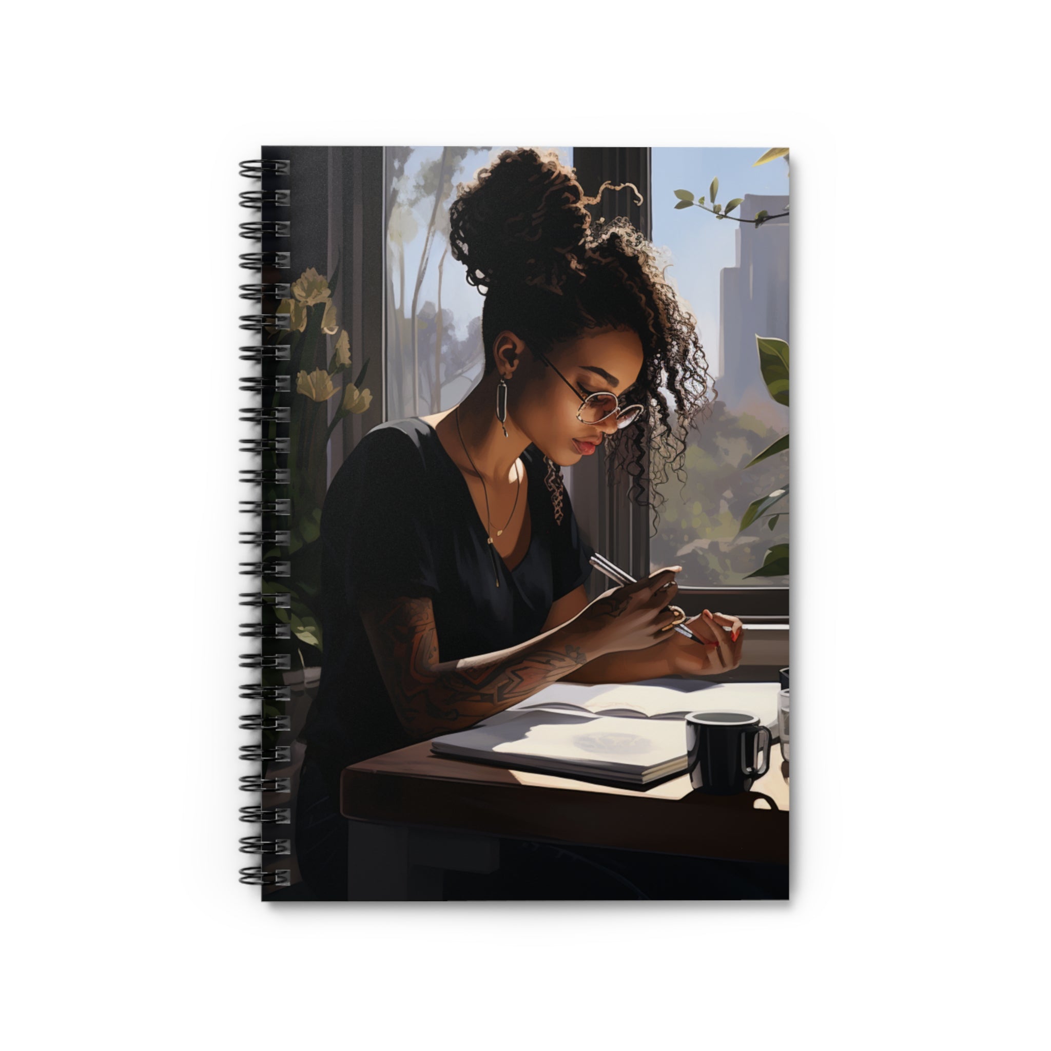 Creative Haven Spiral Notebook – INSPIRE 2B YOU