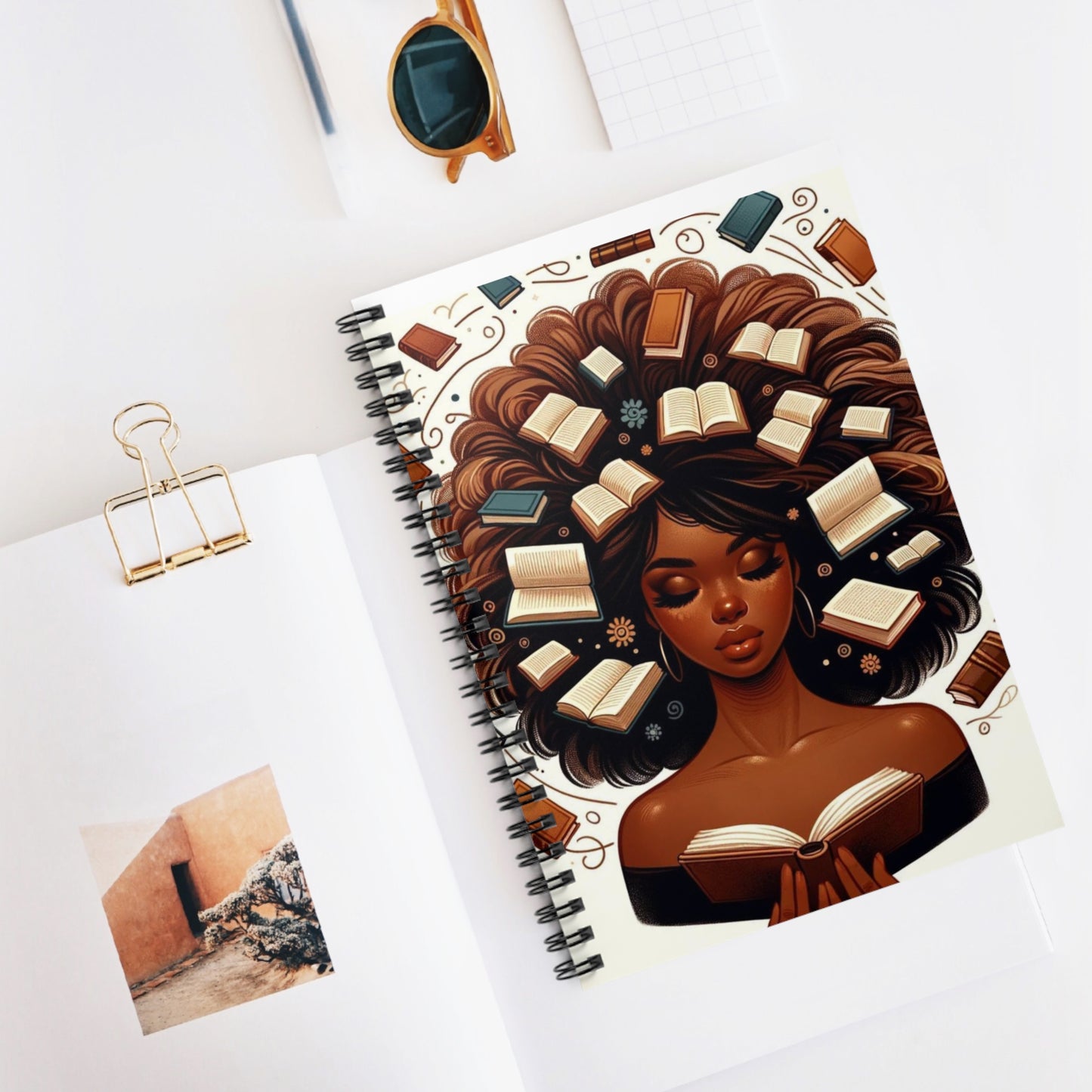 Writer's Spiral Notebook - Ruled Line, Gifts for Her