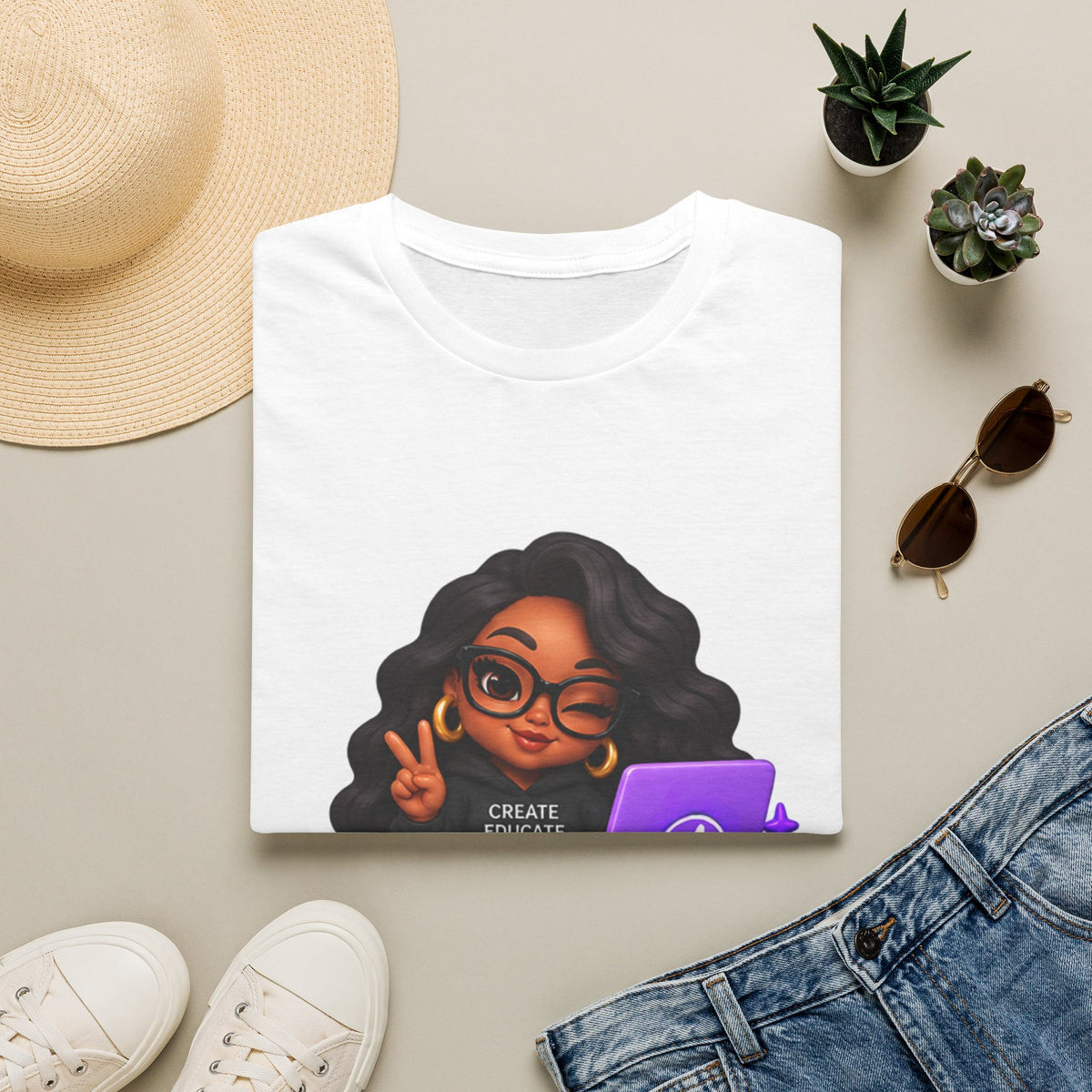 Writer Spirit T-Shirt – Write, Publish, Inspire, Repeat | Author & Book Lover Tee