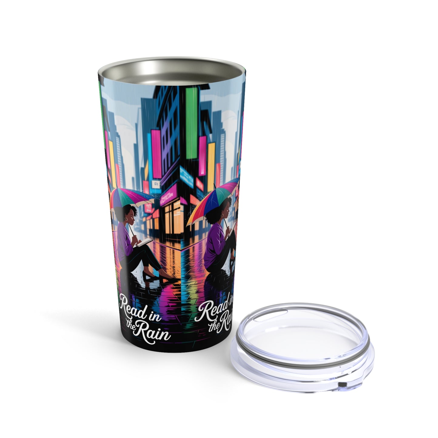 Rainy Day Reader| Bookworms| 20oz Tumbler