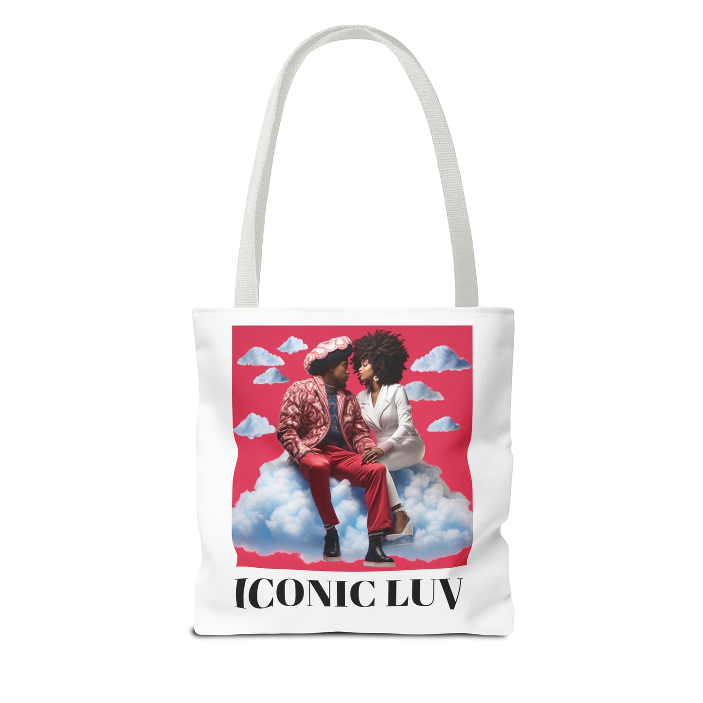 Iconic Luv|  Black Love|  | Tote Bag