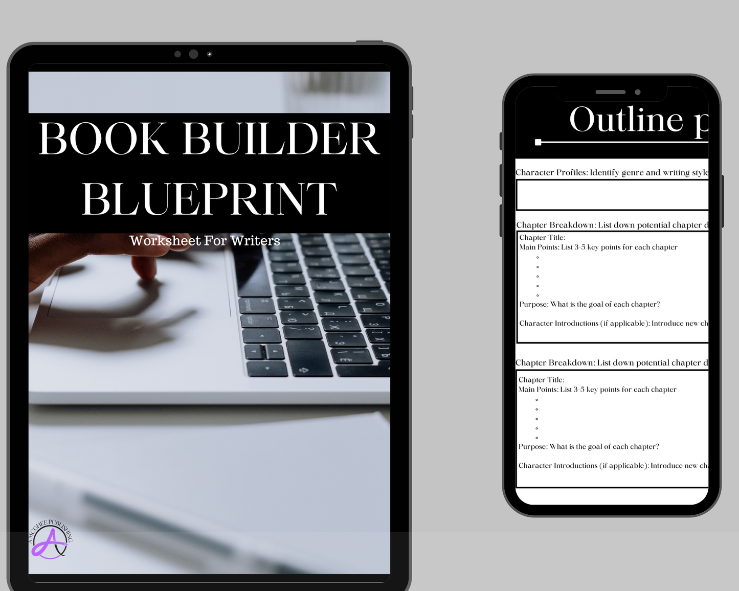 Book Builder Blueprint- Worksheet For Writers