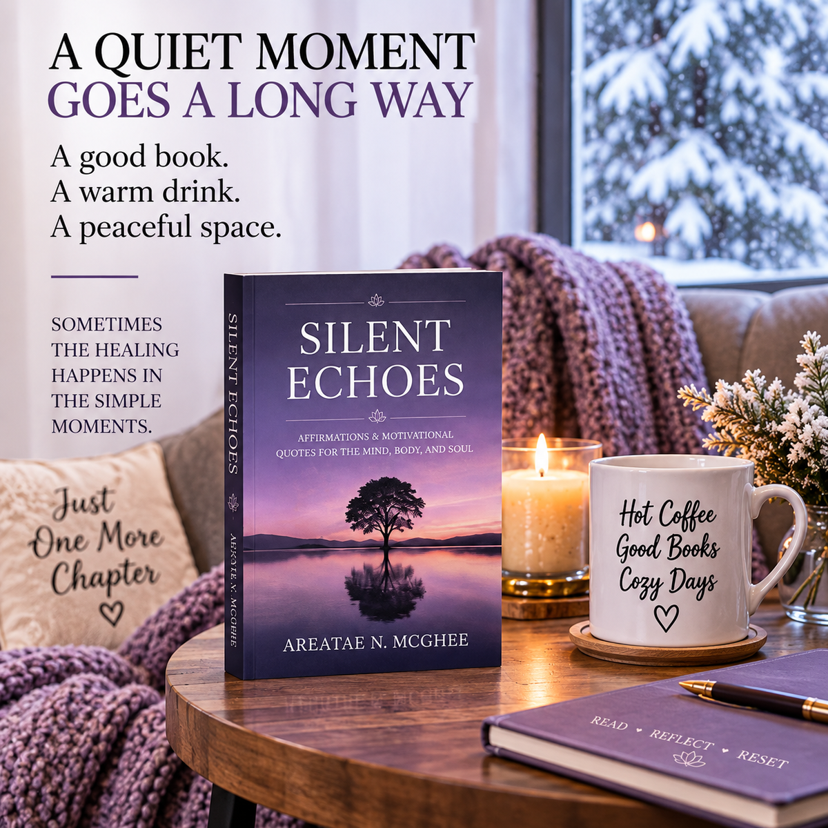 Silent Echoes Affirmations and Motivational Quotes for The Mind Body, and Soul
