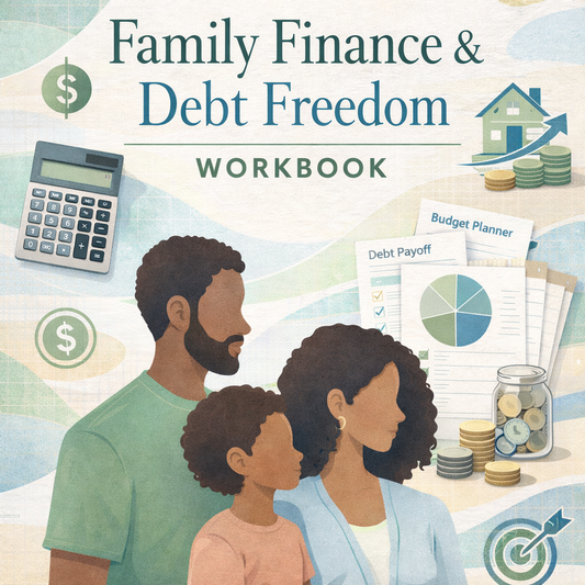 Family Finance & Debt Freedom Workbook