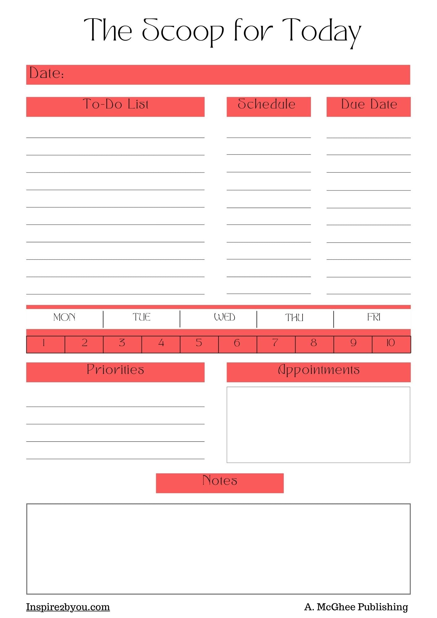Fitness Workout Planner