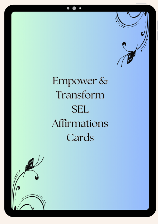 Social & Emotional Learning Affirmation Cards