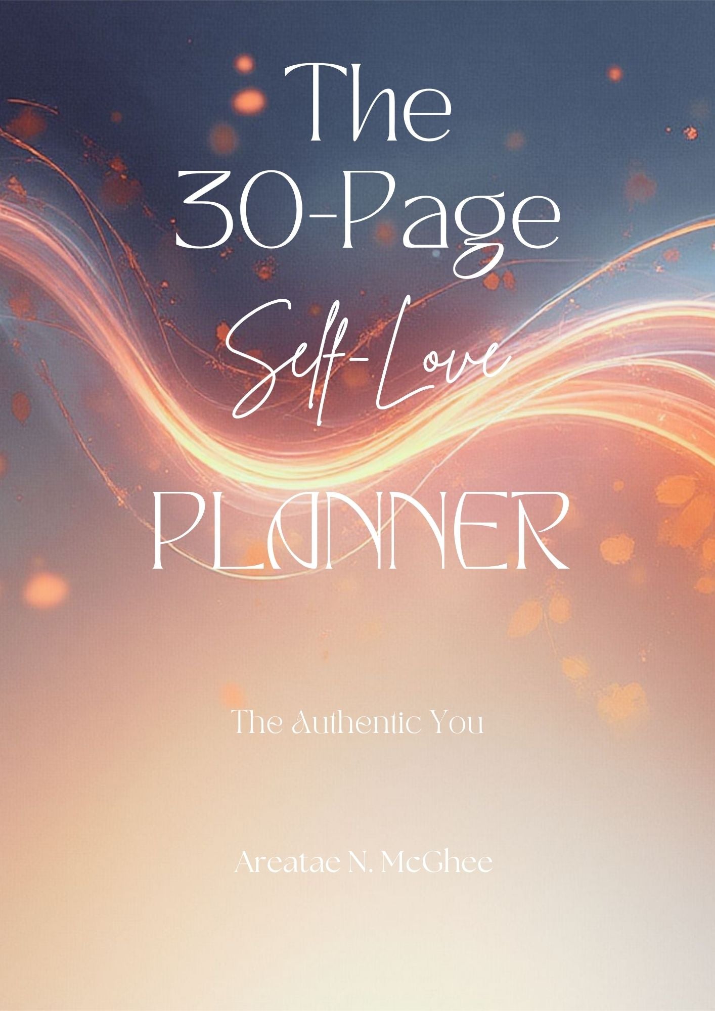 30-Page Self-Love Planner | Mindfulness, Mood Tracking & Daily Reflections