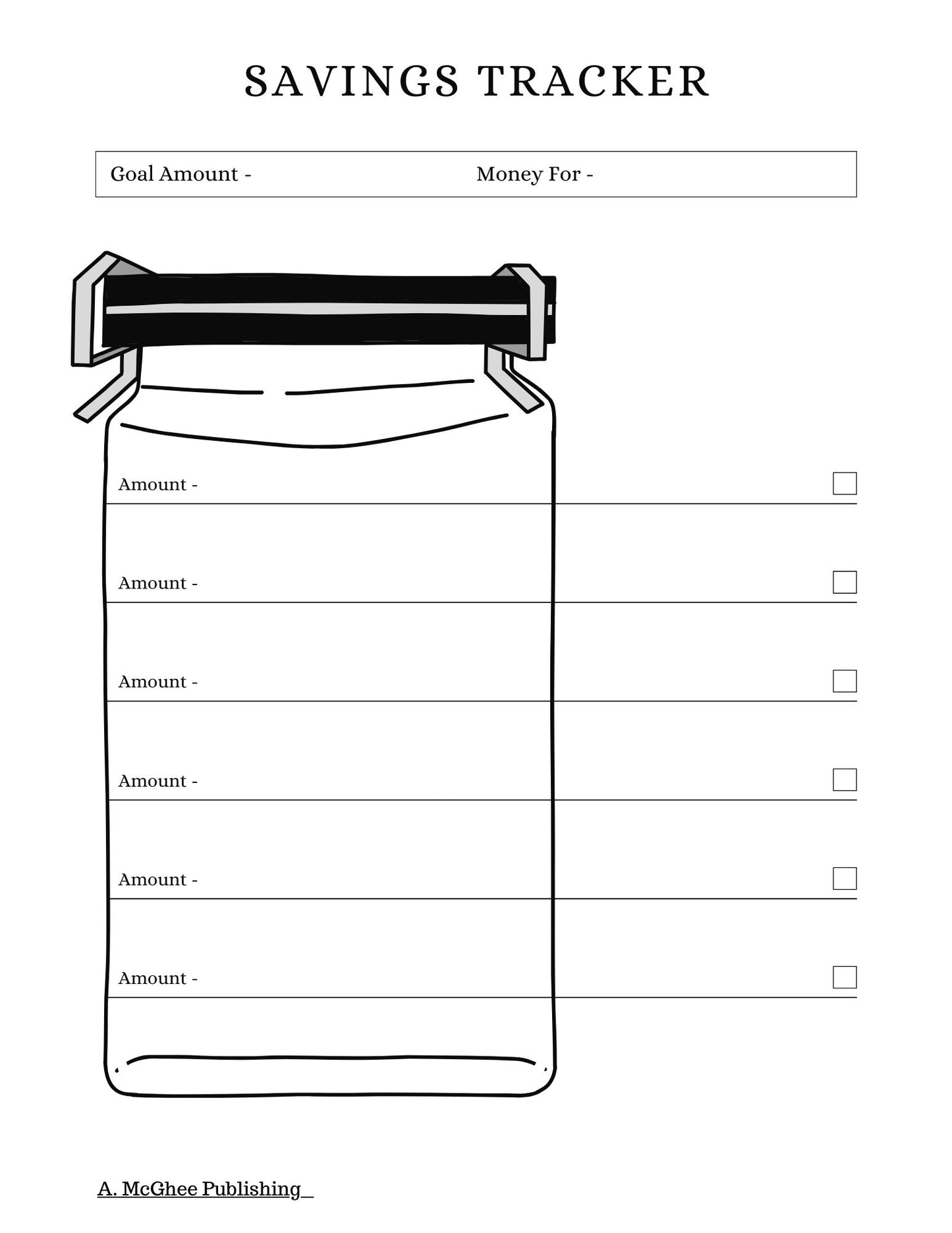 Savings Tracker