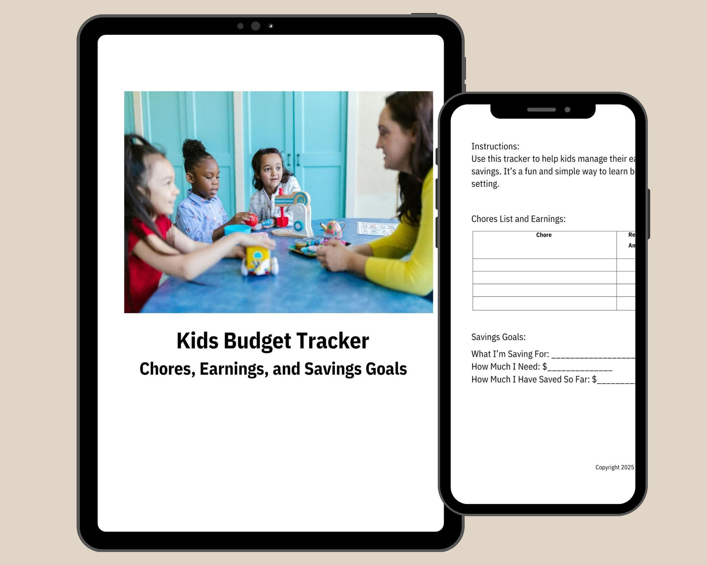 Kids Budget Tracker