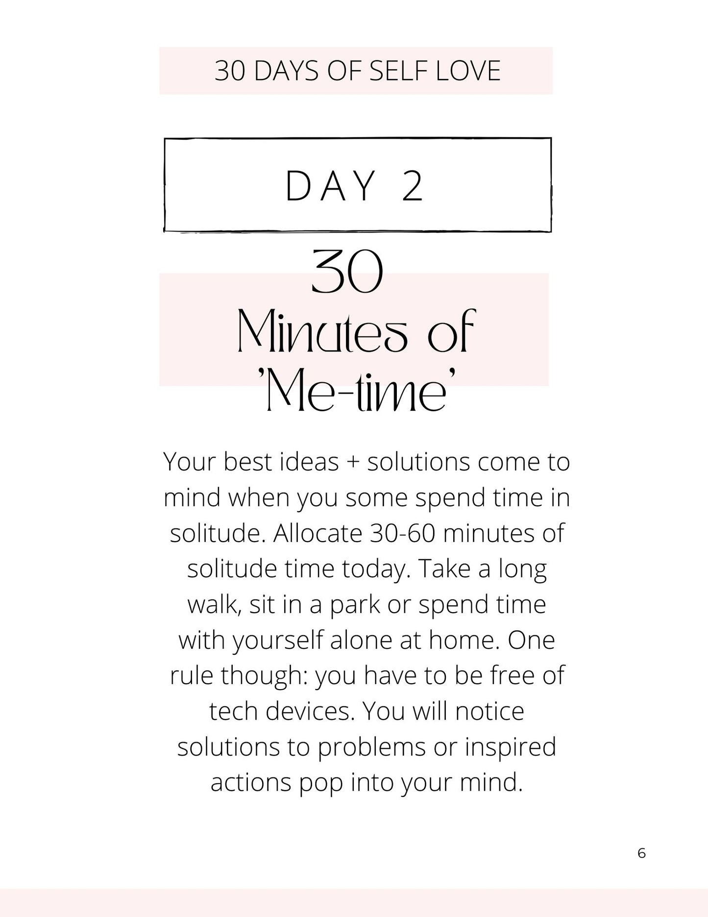 The 30 Day Self-Love Guide