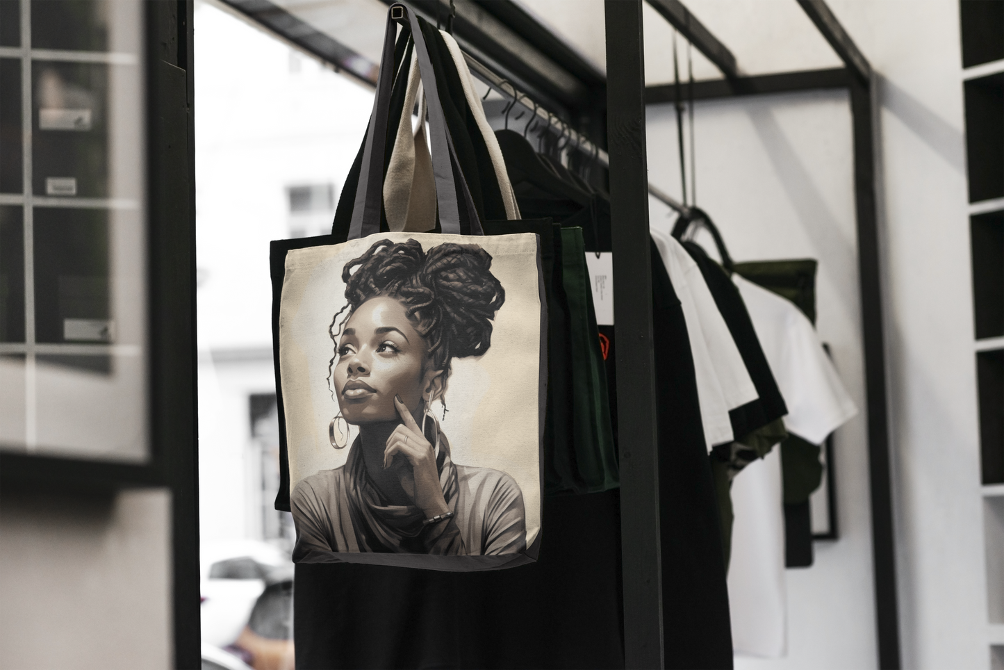 A Woman's Thoughts| Personal Expression | Tote Bag